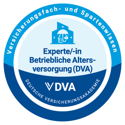 DVA-Zertifikat 'Experte für Betriebliche Altersvorsorge' - Andreas Schlcik